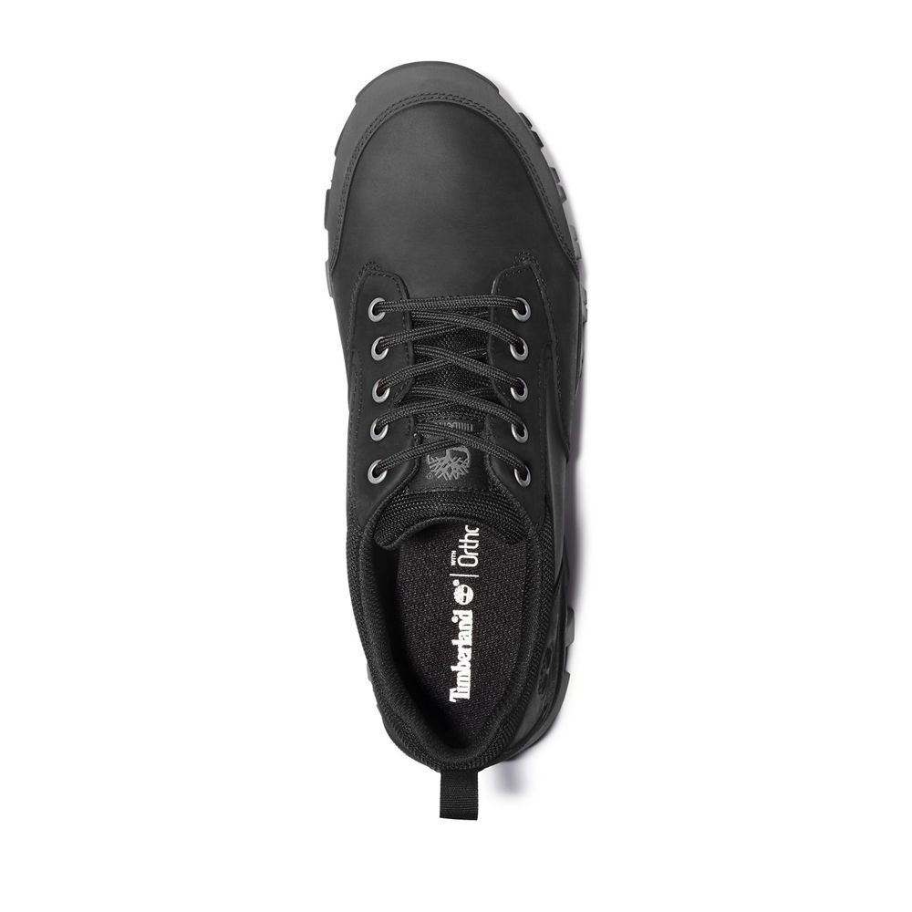 Pantofi De Drumeție Timberland Barbati Negrii - Keele Ridge Waterproof - Romania - FRXGJP291